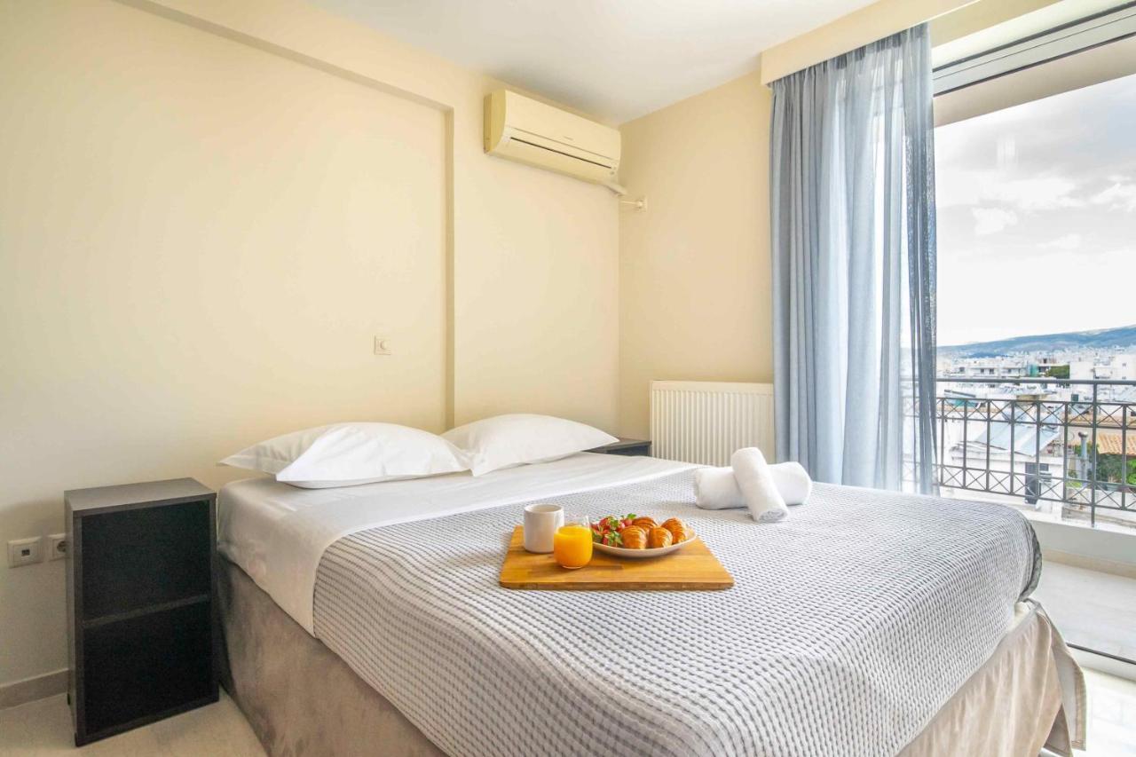 Lis153 By Smart Cozy Suites - Top Floors With Amazing City View - Available 24Hr Athènes Extérieur photo