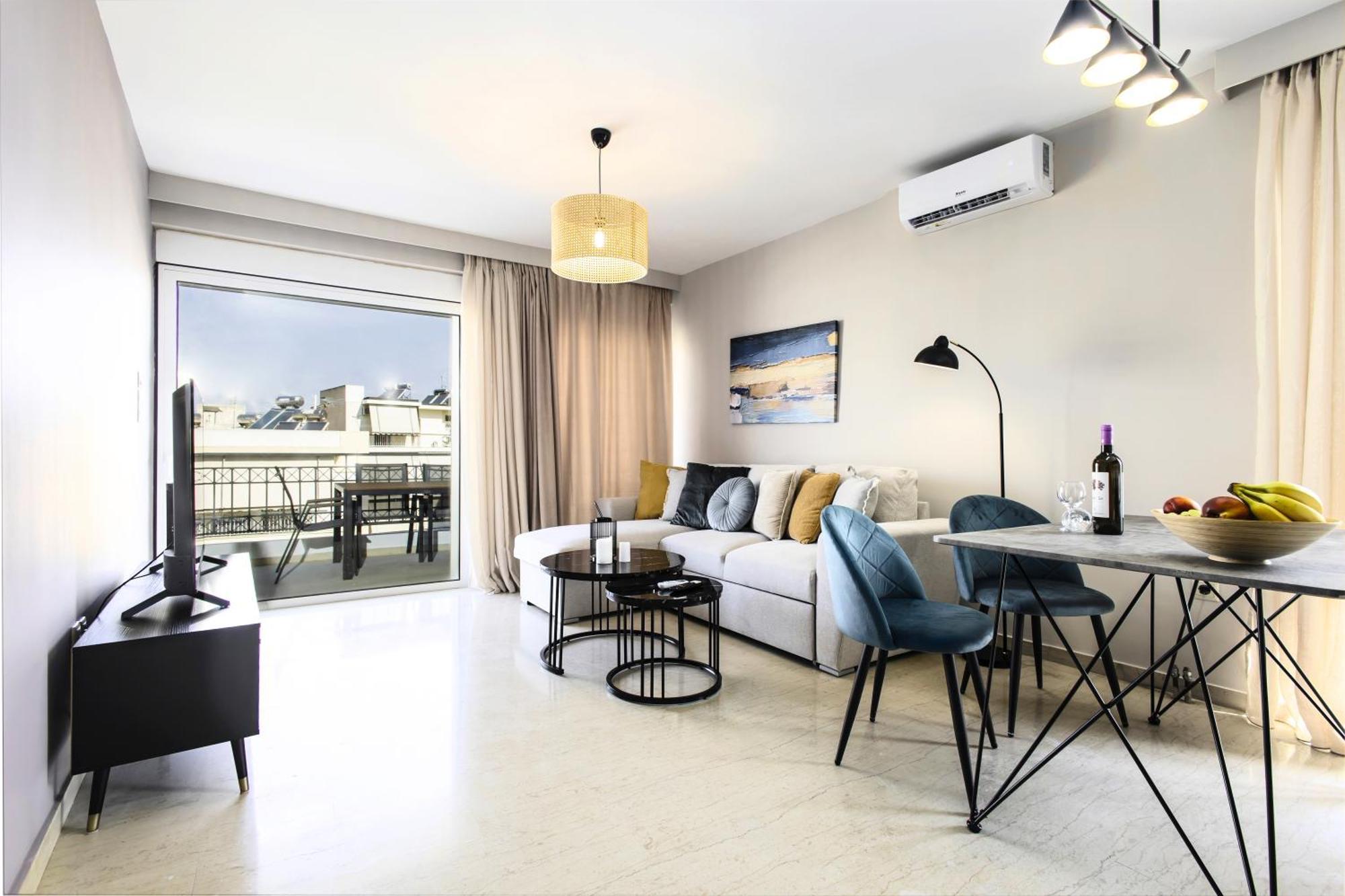 Lis153 By Smart Cozy Suites - Top Floors With Amazing City View - Available 24Hr Athènes Extérieur photo
