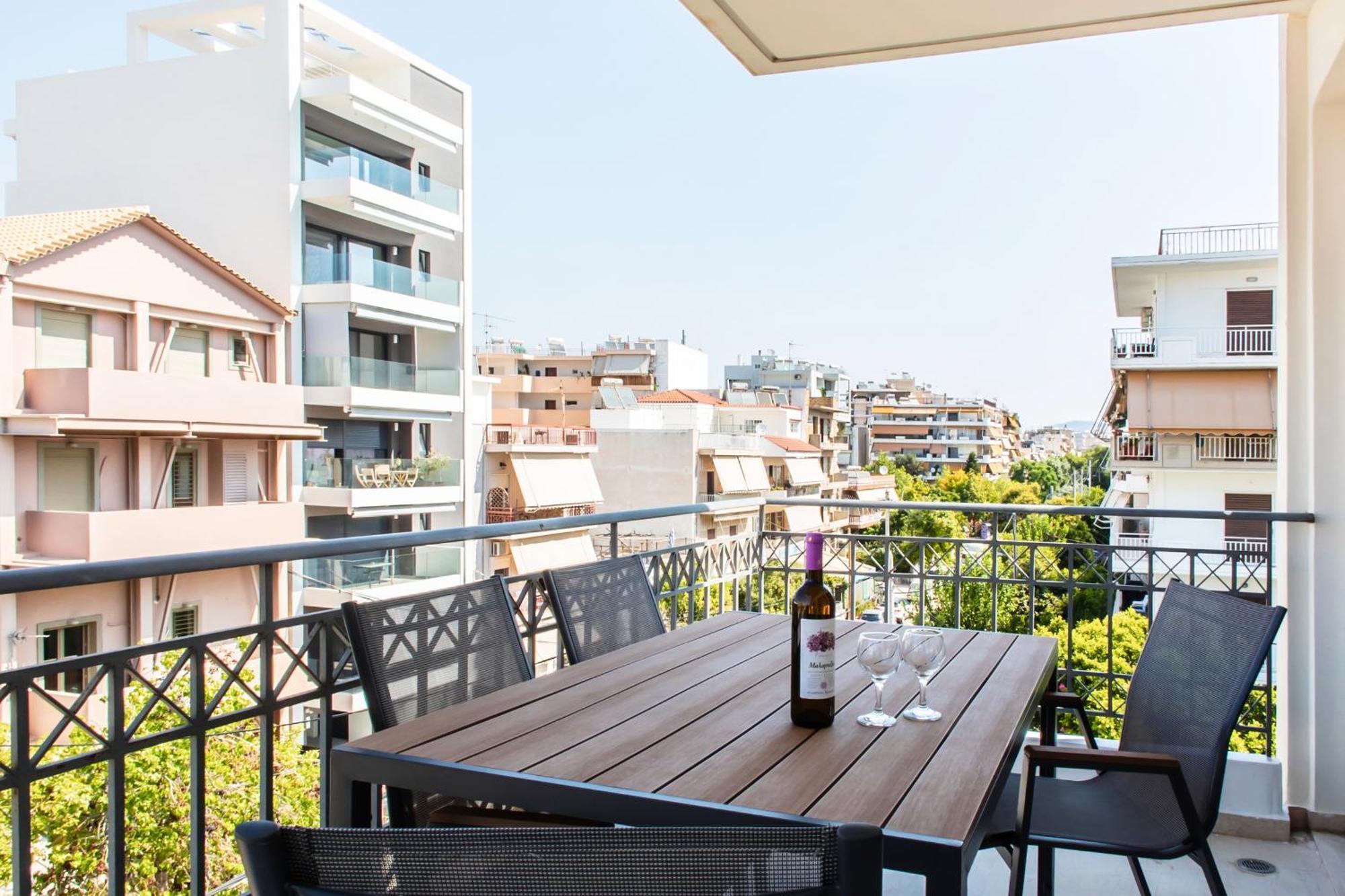 Lis153 By Smart Cozy Suites - Top Floors With Amazing City View - Available 24Hr Athènes Extérieur photo
